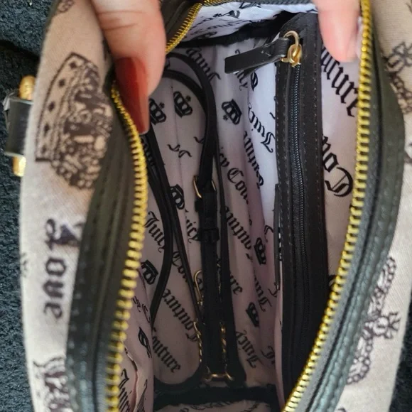 Juicy Couture Pink and Black Women's Bag Vintage - Picture 6 of 6